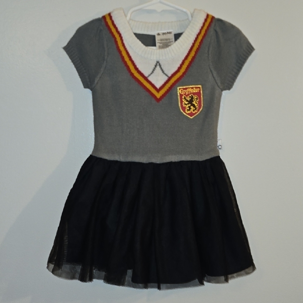 Warner Bros. Gray and Black Gryffindor Kids Dress LOT-P